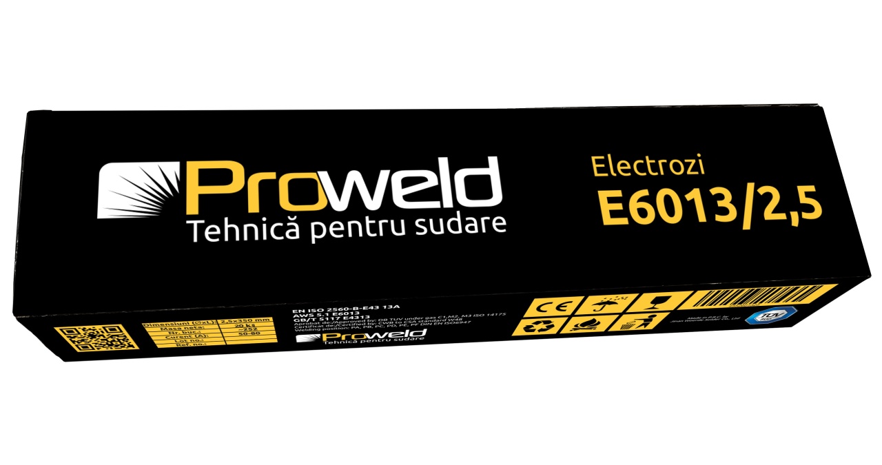 ProWELD E6013 electrozi rutilici 2.5mm, 5kg