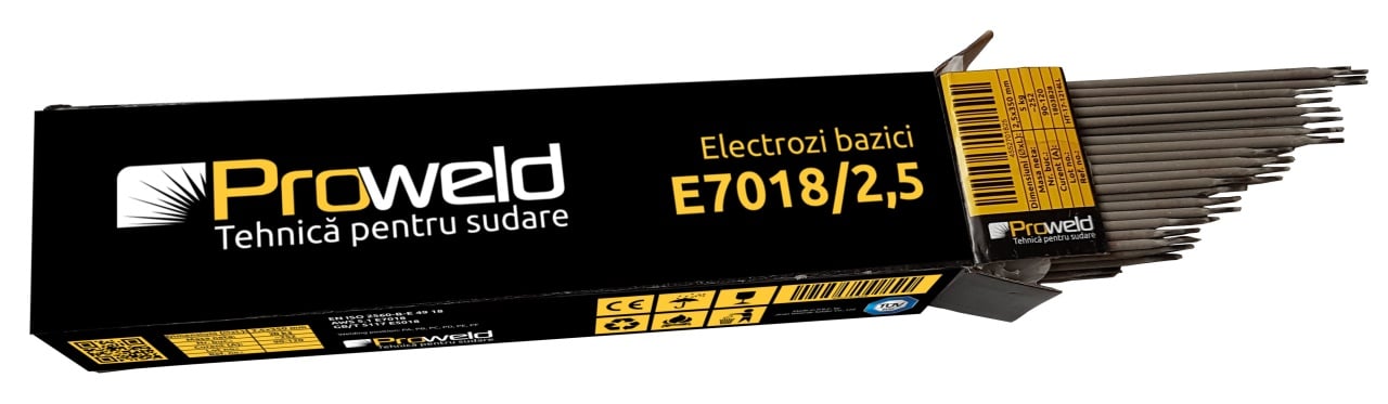 ProWELD E7018 electrozi bazici 2.5mm, 5kg - 1 | YEO