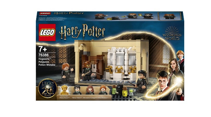 (Resigilat) LEGO Harry Potter - Hogwarts: Greseala cu Polipotiunea 76386, 217 piese