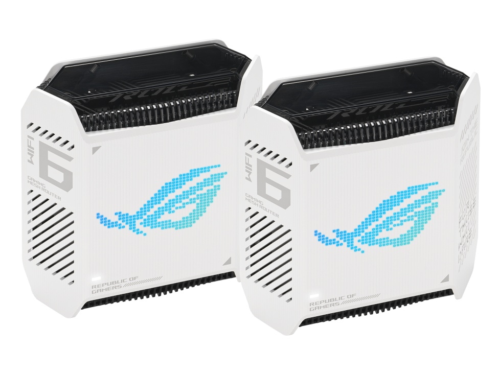 Router gaming Asus ROG Rapture, WiFi 6, AX100002-PK, AiMesh, Alb,DSC - 1 | YEO