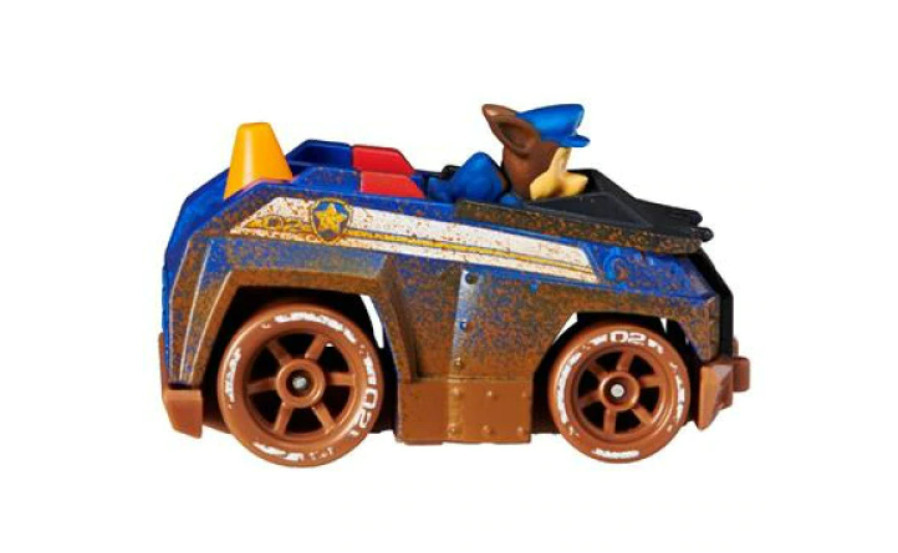 Set 3 Figurine cu Vehicul Paw Patrol True Metal 1:55 - Chase, Marshall si Skye - 3 | YEO