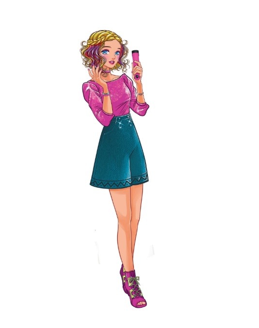 Set de joacă pentru păr Clementoni Crazy Chic - Trendy hairstyle - 3 | YEO