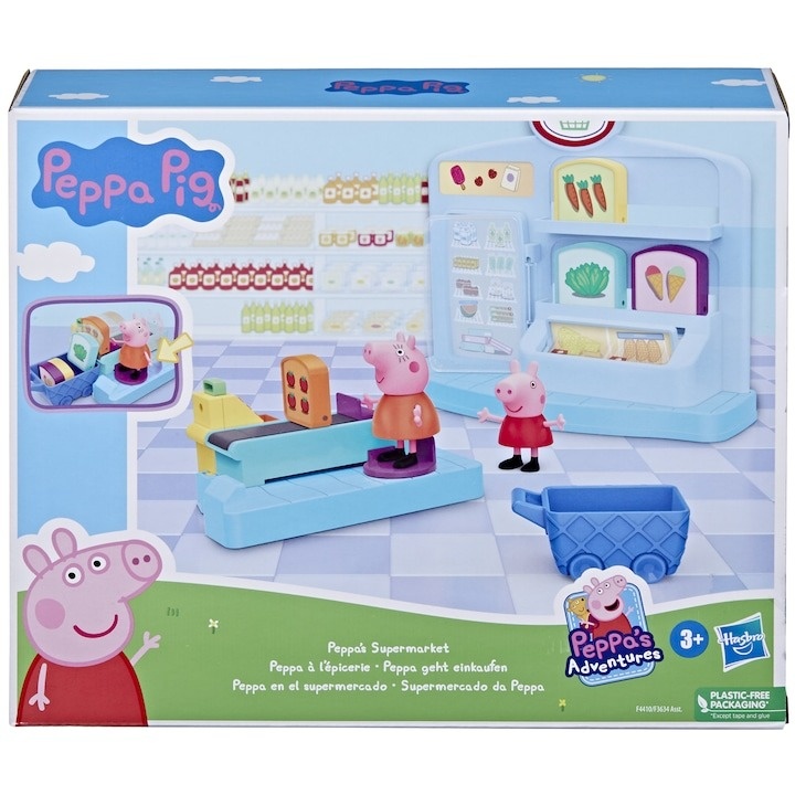 Set de joaca Peppa Pig - Mergem la supermarket