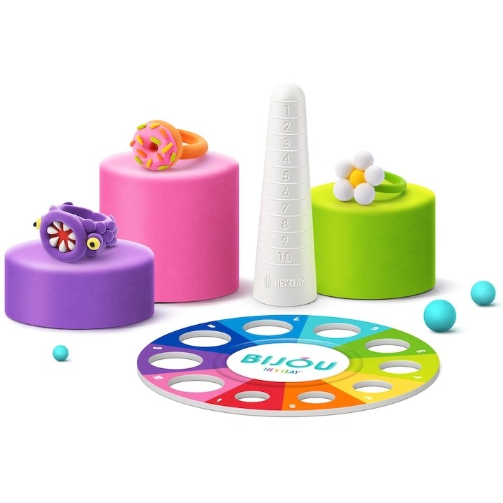 Set Hey Clay Bijou - Flower rings - 3 | YEO