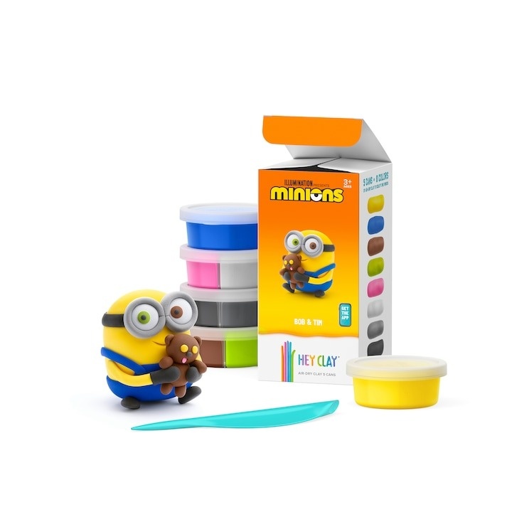 Set Hey Clay Minions - Bob si Tim - 2 | YEO