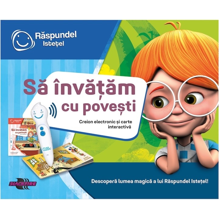 Set Raspundel Istetel - Carte si creion, Sa invatam cu povesti - 1 | YEO