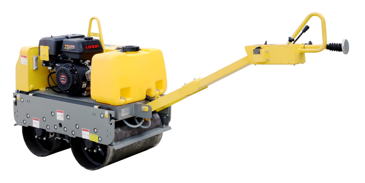 Stager CDV65-2 Cilindru dublu vibrocompactor, motor Loncin G420F - 2 | YEO