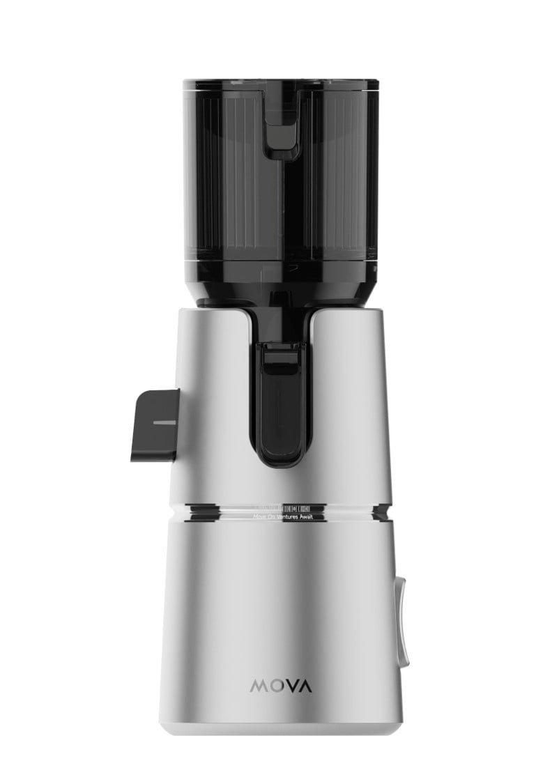 Storcator MOVA SJ10 Slow Juicer cu sistem de presare a fructelor, Argintiu