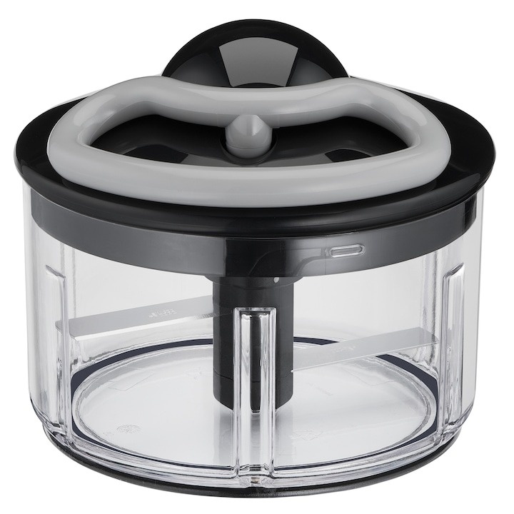 Tocator manual Tefal, 500ml, lame inox, negru - gri - 2 | YEO