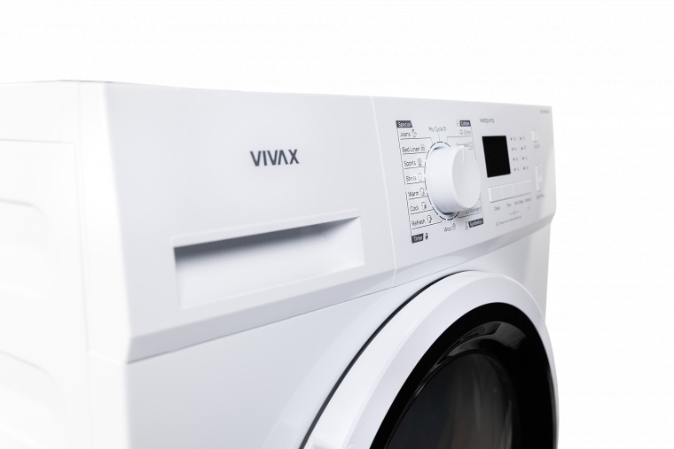 Uscator de rufe VIVAX CDR-0816SHP, Pompa de caldura, 8 kg, Clasa A++, Display LED, Start intarziat, Anti-sifonare, Uscare ajustabila, 16 programe, Alb - 1 | YEO