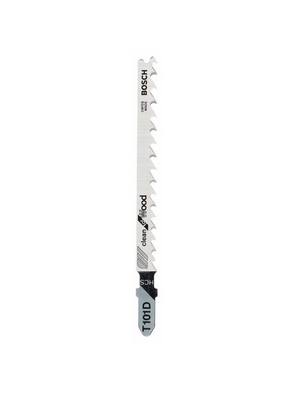 Bosch Set 5 panze fierastrau vertical T 101 D Clean for Wood, 100mm