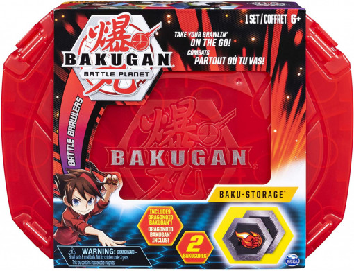 Cutie Baku-Storage cu o bila Bakugan Dragonoid