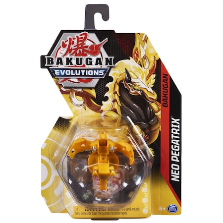 Figurina Bakugan Evolutions - Neo Pegatrix, galben