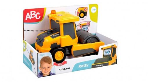 Masinuta Dickie Toys Rolly Volvo, Galben