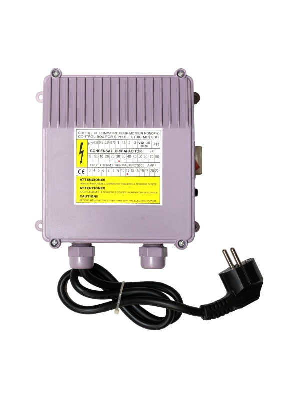 ProGARDEN Cutie control pompa, 12A, 30uF