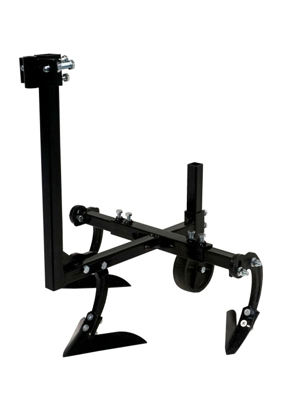 ProGARDEN PRO-PRS20-45 prasitoare cu roata limitatoare adancime pentru motocultor, 20cm distanta intre randuri, tija 45cm