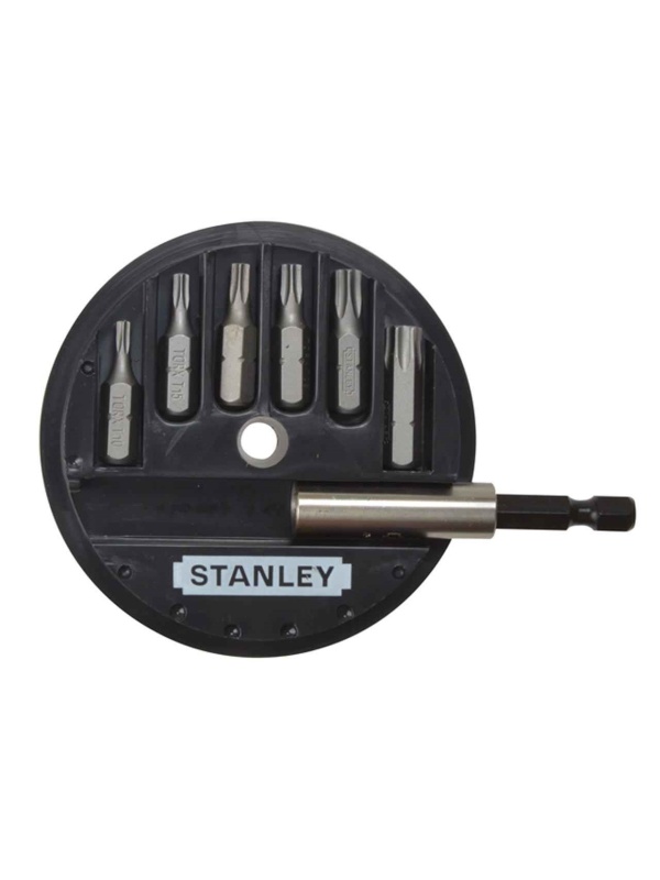 Stanley 1-68-739 Set 7 piese1/4" - Torx: T10, T15, T20, T25, T30, T40 + adaptor magnetic