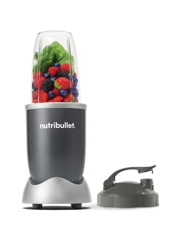 Blender Nutribullet Original 0C22300067, 600 W, 1 viteza, cupa inalta 0.7l, Argintiu