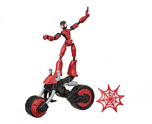 Figurina Bend and Flex Spider-Man - Flex Rider