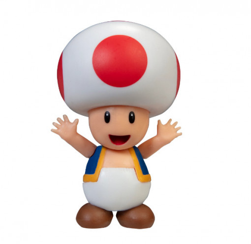 Figurina Nintendo Super Mario - Toad, 6 cm