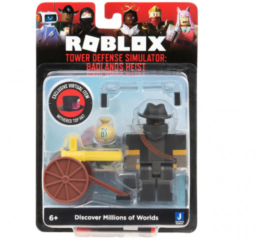 Figurina Roblox - Tower Defense Simulator, Badlands Heist S10