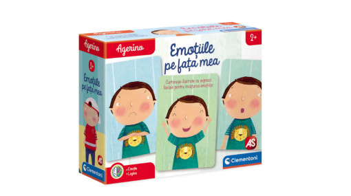 Joc Clementoni Agerino - Emotiile de pe fata mea