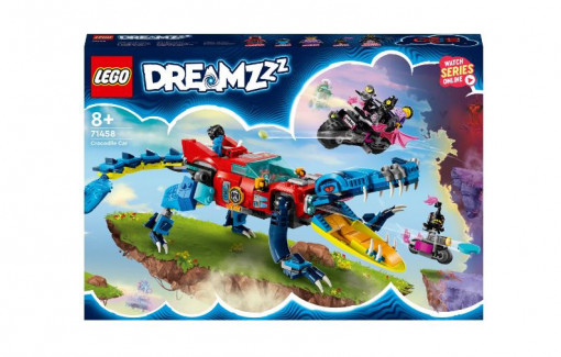 LEGO® DREAMZzz - Masina-crocodil 71458, 494 piese