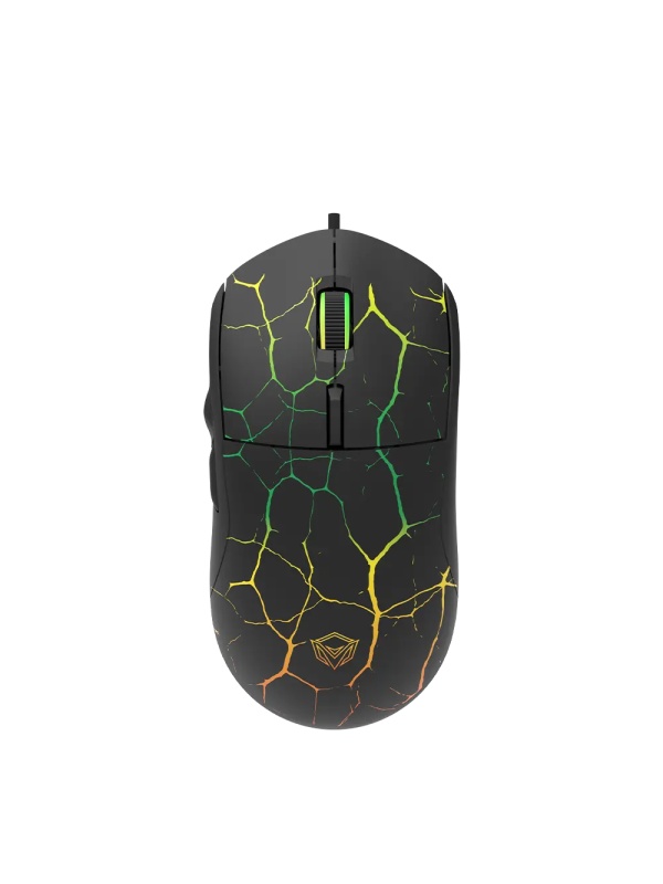 Mouse gaming cu fir Meetion M930_V23, Lungime cablu 1.8 m, 3200 dpi, 126 x 64 x 40 mm, Negru