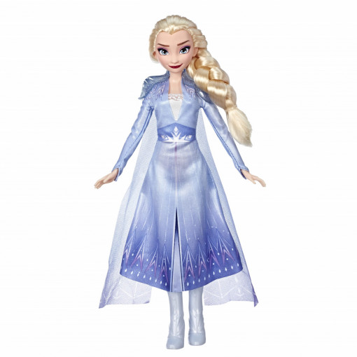 Papusa Disney Frozen II - Elsa, cu articulatii, 27 cm