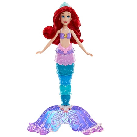 Papusa Disney Princess - Ariel Rainbow Reveal