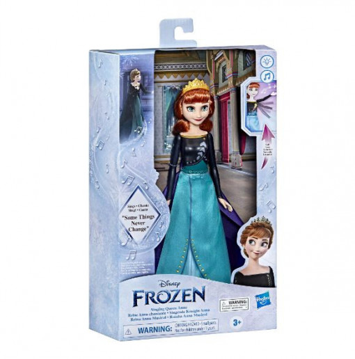 Papusa muzicala Disney Frozen II - Anna, cu lumini si sunete