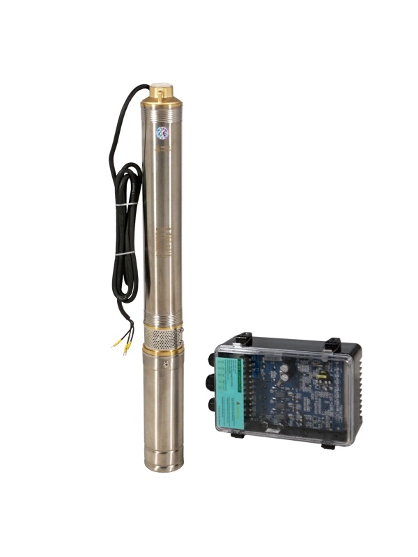 Progarden Pachet 3TSC3.5-50-48/500 Pompa submersibila 1", solar, 500W/48V, MPPT, 50m, 3.5mch, multietajata, apa curata + 2 x SP460M-72H Panou fotovoltaic
