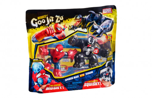 Set 2 figurine eroi Marvel care se pot intinde, Goo Jit Zu
