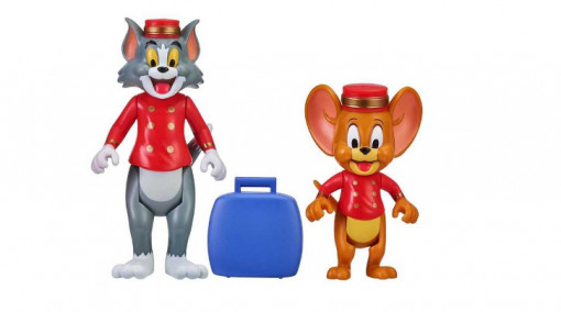 Set 2 figurine Tom and Jerry, Hotel Bellhops
