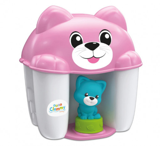 Set cuburi Soft Clemmy - Pisicuta, 6 piese