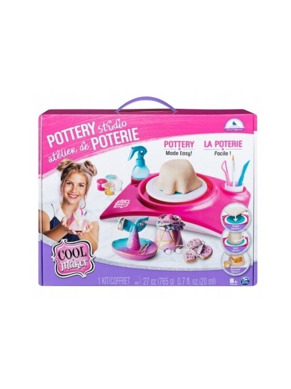 Set de olarit cu accesorii, Cool Maker, Pottery Studio