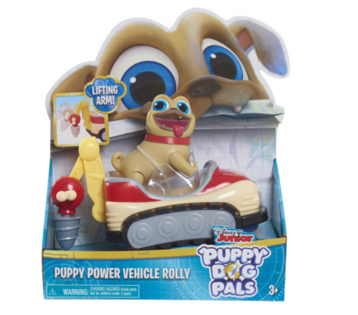 Set figurina cu vehicul Puppy Dog Pals - Rolly