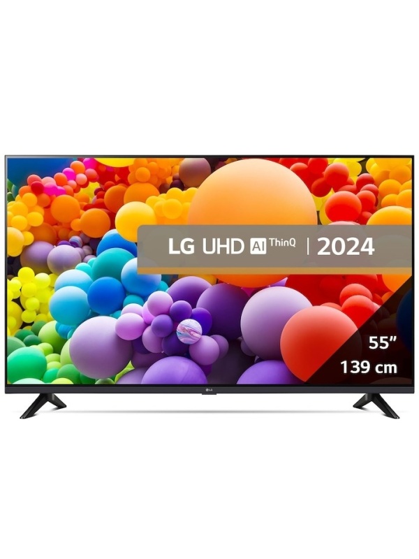 Televizor LG LED 55UT73003LA, 139 cm, Smart, 4K Ultra HD, Clasa G (Model 2024)