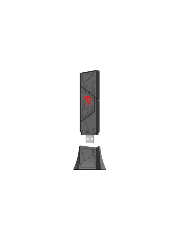 Adaptor Asus WiFi 7 tri-band BE6500, 6GHz banda4096-QAM suport, functionare multi link(MLO)