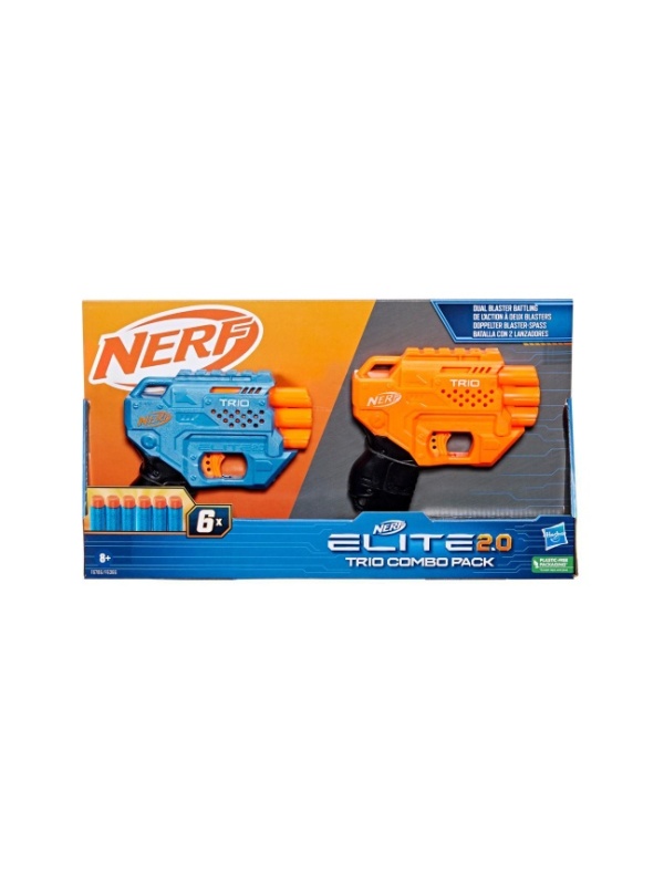 Blaster Nerf Elite 2.0 - Trio Combo Pack