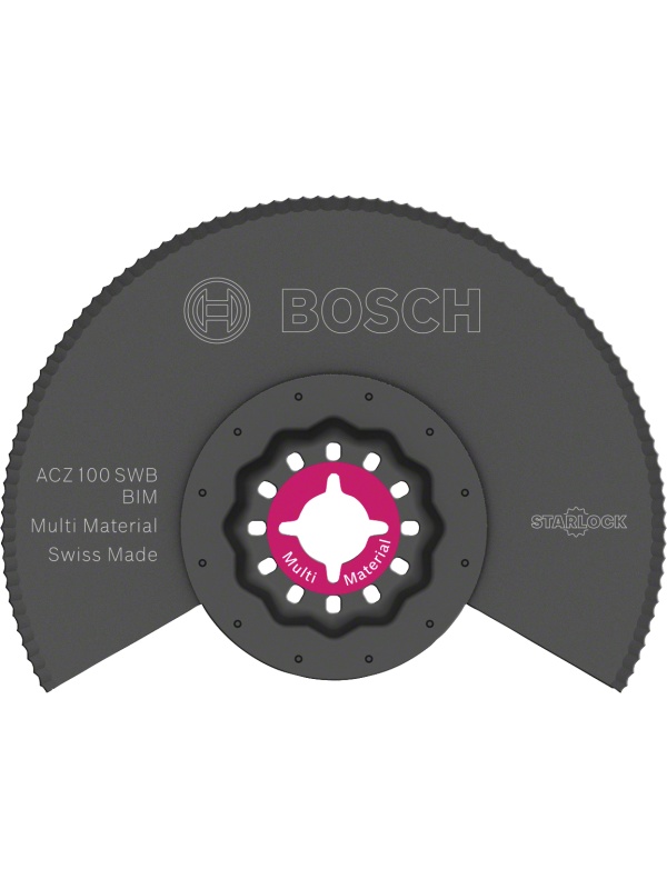 Bosch Cutit segmentat tais ondulat BIM ACZ100SWB StarLock Multimaterial, 100mm