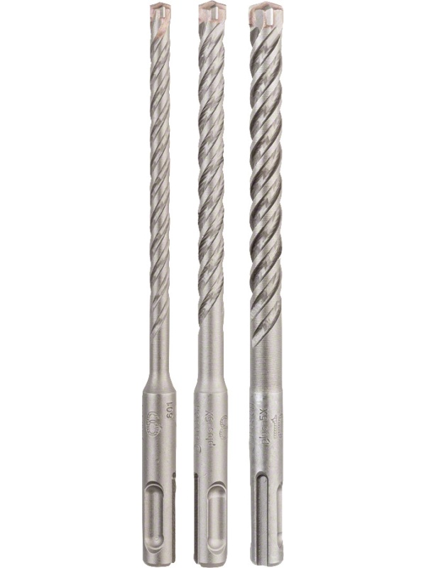 Bosch Set 3 burghie SDS Plus-5X, D6-10mm