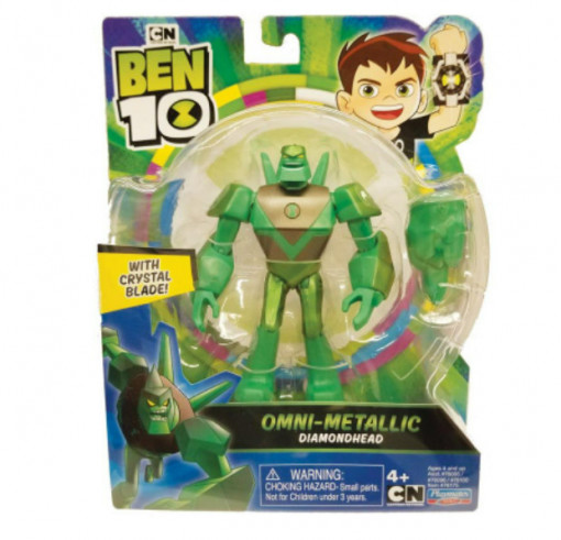 Figurina articulata Ben 10 Diamondhead Omni-Metallic