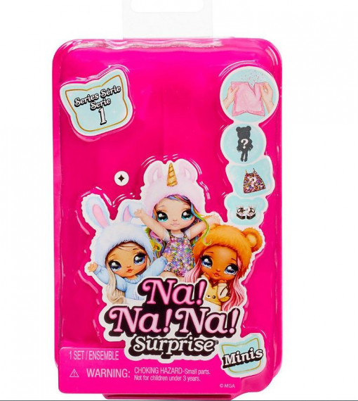 Papusa Na! Na! Na! Surprise Seria 1, 10 cm