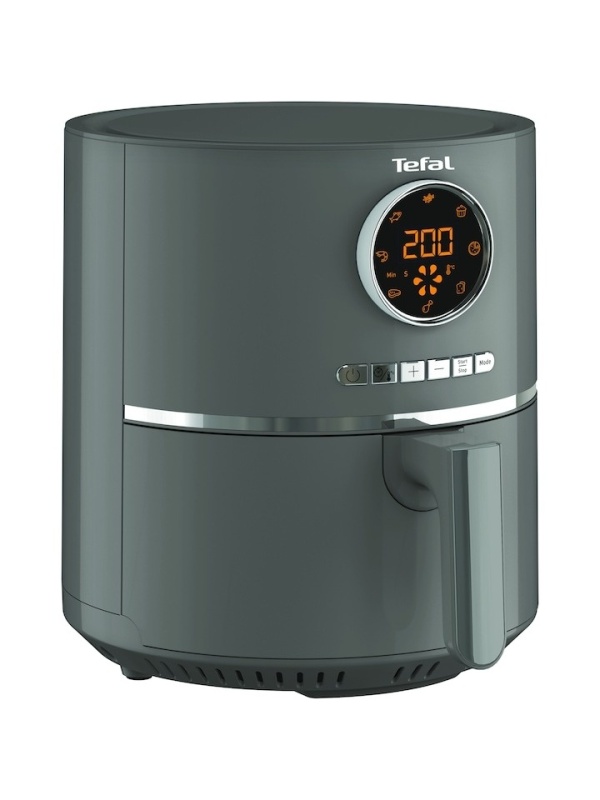 (Resigilat) Friteuza cu aer cald Tefal Ultra Fry Digital EY111B15, 1630 W, 8 programe, capacitate 4.2L, temperatura ajustabila, timer 60 minute, Gri