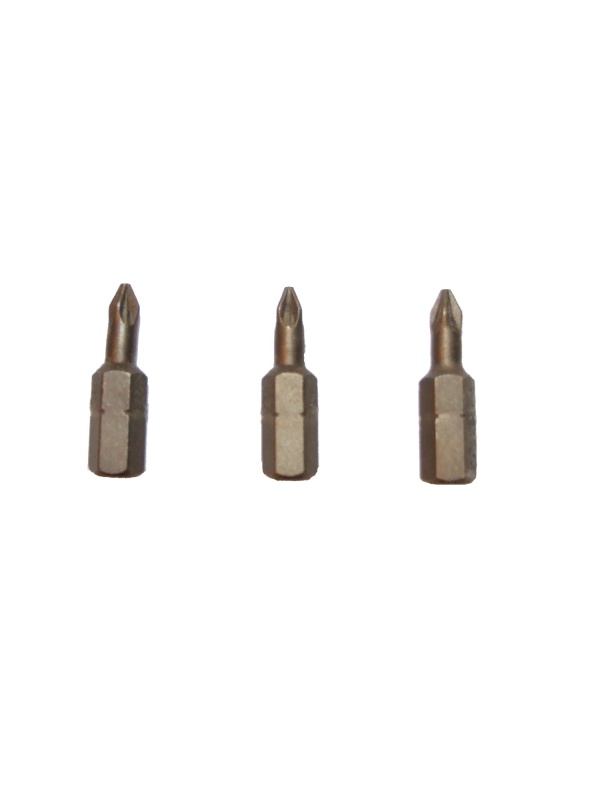 Bosch Set 3 biti PZ 1, 25mm