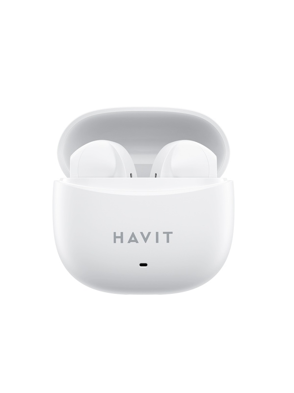 Casti HAVIT TW941, Bluetooth 5.3, TWS, Open-Ear, Control tactil, Alb