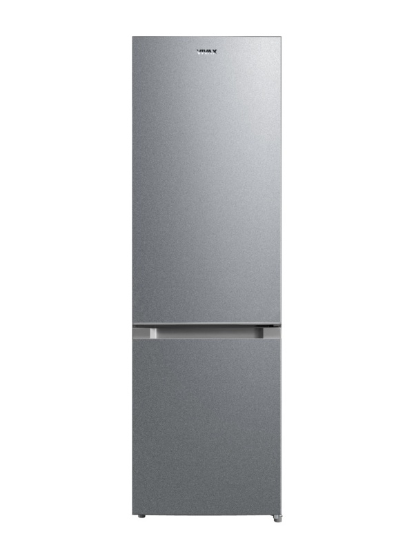 Combina frigorifica VIVAX CF-259ELF S, 262 L, Clasa E, Low Frost, Termostat reglabil, Iluminare LED, Suprafata painted metal, Usi reversibile, H 180 cm, Argintiu