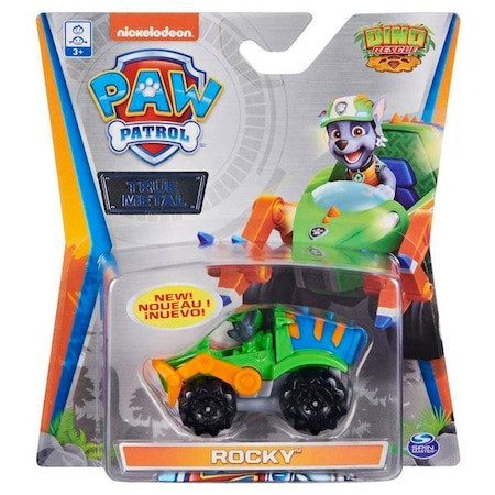 Masinuta Paw Patrol True Metal Rocky - Dino Rescue