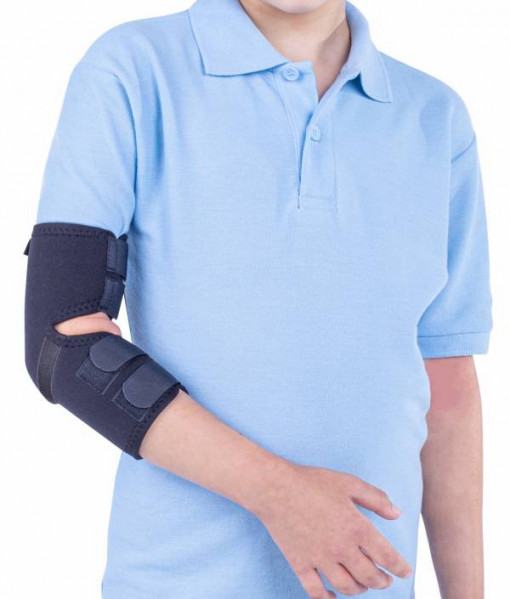 Orteza de cot mobila, Triamed, Elbow Flex Junior, Negru